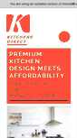 Mobile Screenshot of kitchensdirect.net.au