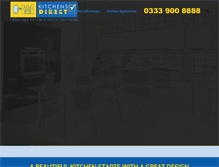 Tablet Screenshot of kitchensdirect.co.uk